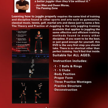 Theory & Practice of Juggling Back Cover